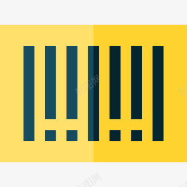 购物中心条形码购物中心31扁平图标图标