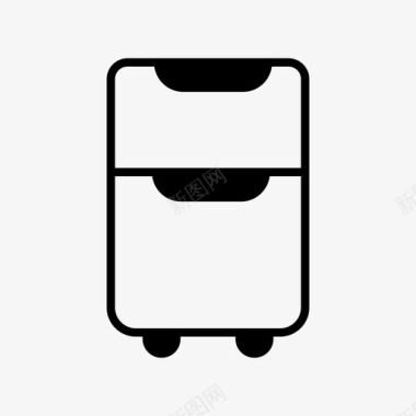 冰箱抽屉制冷剂图标图标