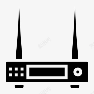 单身11路由器网络技术11填充图标图标
