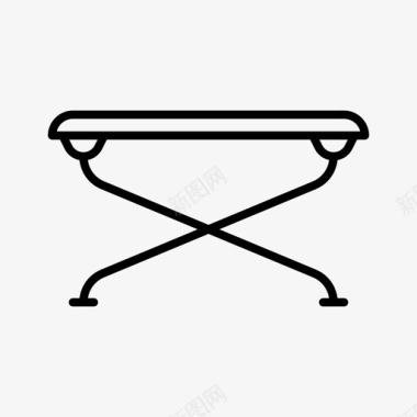 桌子可折叠家具图标图标
