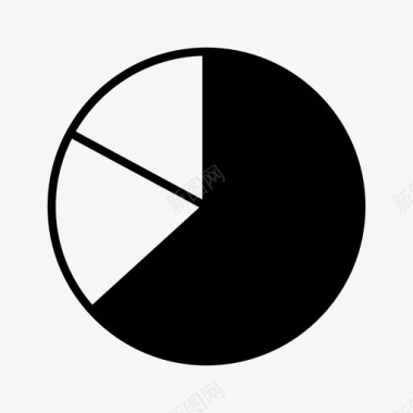 龙虾饼PNG图表饼图报表图标图标