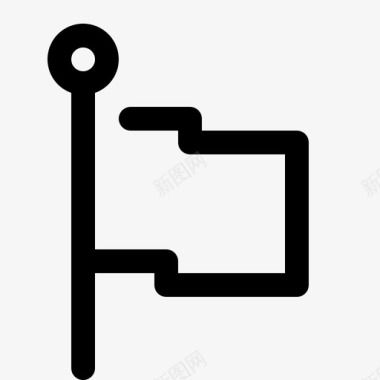 应用图标设计标志应用程序pin标志图标图标