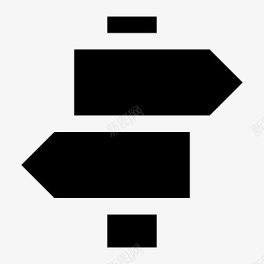 道路街道标志道路旅游图标图标