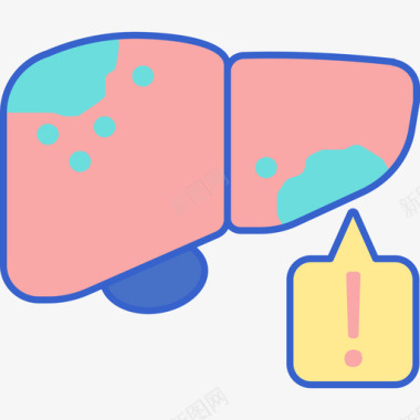 50SALE肝病健康50线颜色图标图标