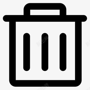 垃圾删除图标删除图标