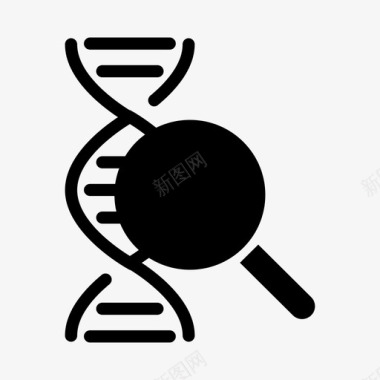 DNA海报基因研究遗传研究生物学图标图标