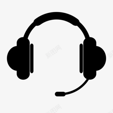 耳机游戏音频音乐图标图标