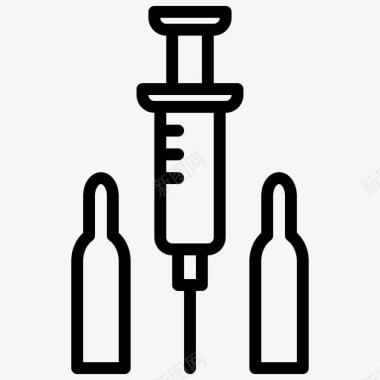 洁面护理注射药物护理医生图标图标