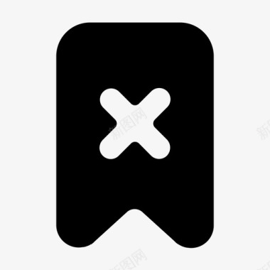 垃圾删除图标书签删除用户界面图标图标