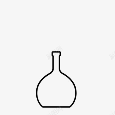 酒瓶玻璃杯德式酒瓶图标图标