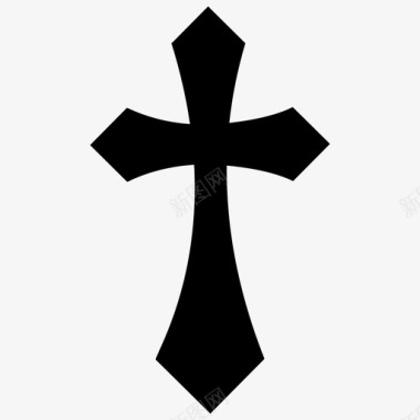 十字架十字架符号天主教基督教符号图标图标