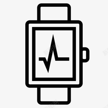智能手表苹果iwatch图标图标