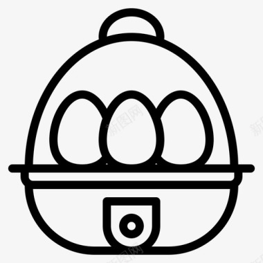 煮蛋器家用电器17概述图标图标