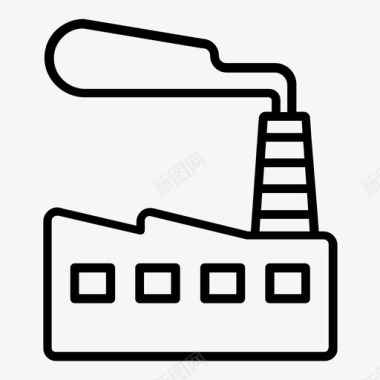 工厂工作商业企业图标图标