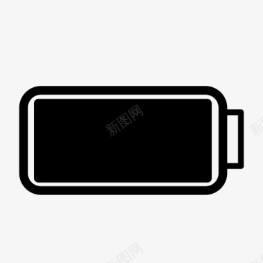 图标满格电池电池电量满电池电量充足电池指示灯图标图标
