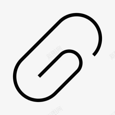 附件夹子纸张图标图标