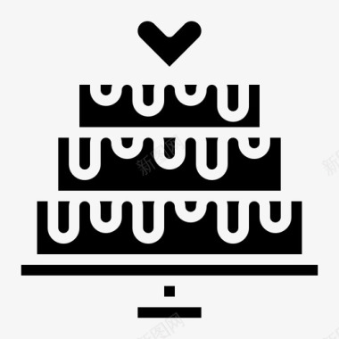 生日蛋糕食物生日蛋糕图标图标