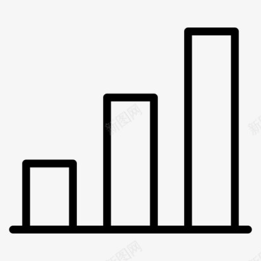 走向趋势增长分析图表图标图标