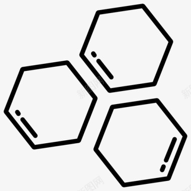 科学喝水分子科学技术3大纲图标图标