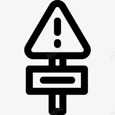 TOP10排名危险标志驾校10直线图标图标