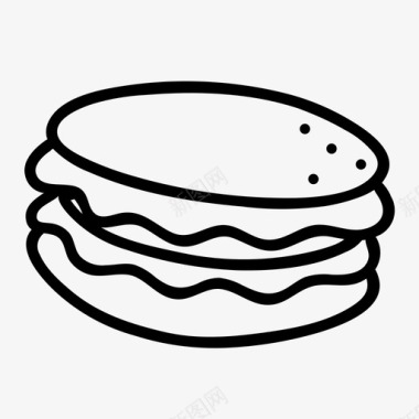 麦卡伦面包房甜点图标图标