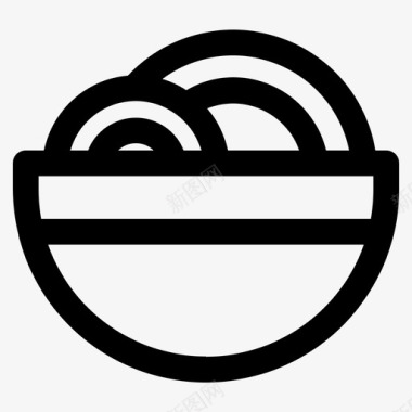 面条面条烹饪食品图标图标