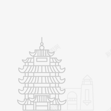 武汉挺住武汉图标