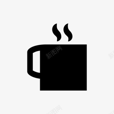 热咖啡一杯茶图标图标