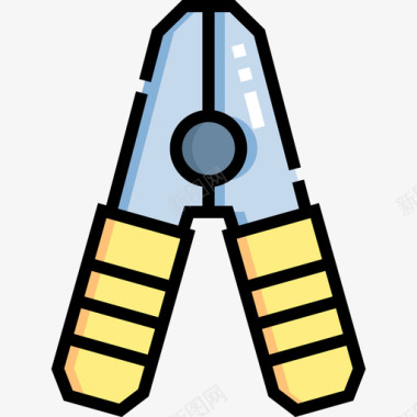 电工线颜色电工工具和元件夹具10图标图标