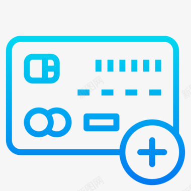 网上借贷信用卡网上购物9梯度图标图标