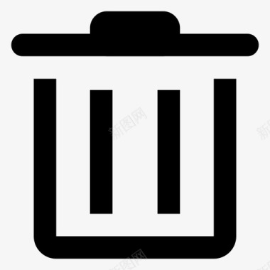 垃圾删除图标删除图标