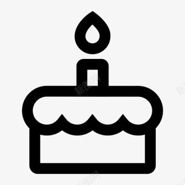 生日蛋糕生日蛋糕庆祝图标图标
