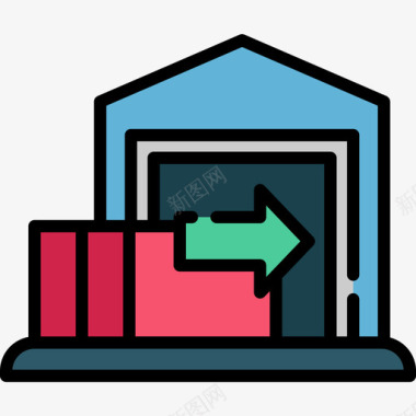 TOP10排名导入共享10线性颜色图标图标