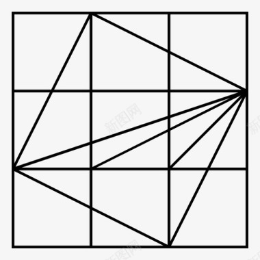 三三方解角美图标图标