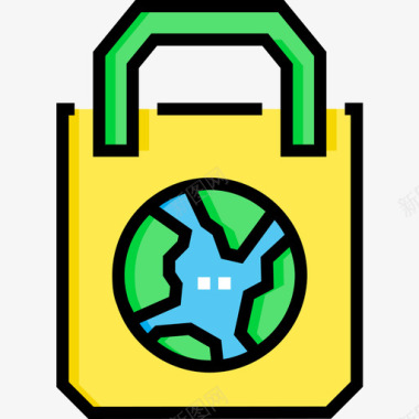 购物袋地球母亲节8直系图标图标