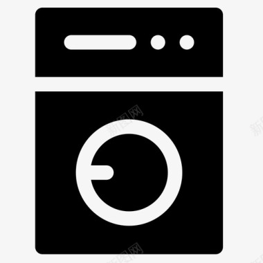 洗衣机洗衣机smarthome4已填充图标图标