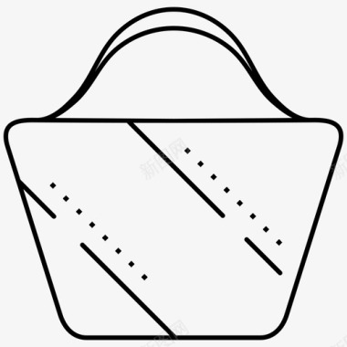 沙滩包篮子包手提包图标图标