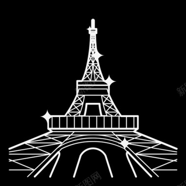 埃菲尔铁塔文化法国图标图标