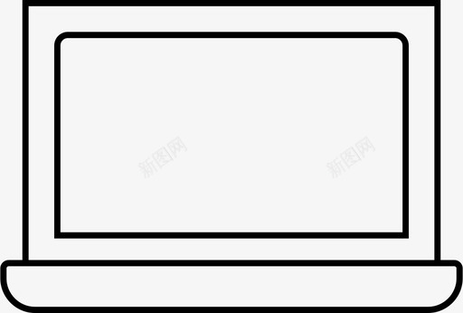 超薄笔记本笔记本电脑博客互联网图标图标