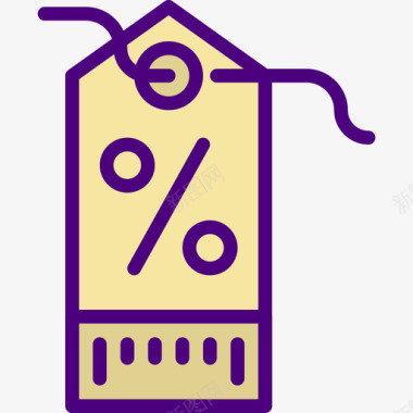 价格冰点价格标签商业145线性颜色图标图标