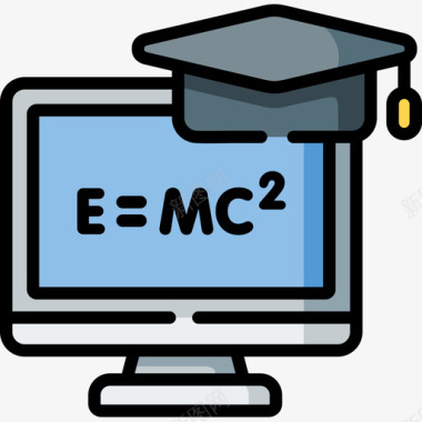 方程式在线学习43线性颜色图标图标