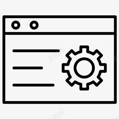 flash网站网站齿轮设置图标图标