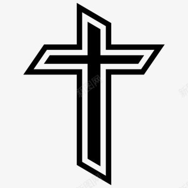 十字架基督教十字架天主教基督教符号图标图标