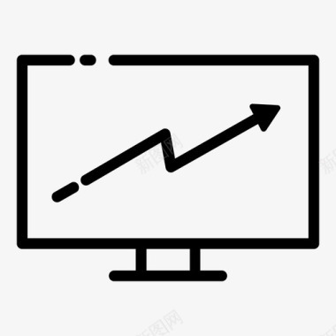 晚会屏幕图形线屏幕经济图形线图标图标