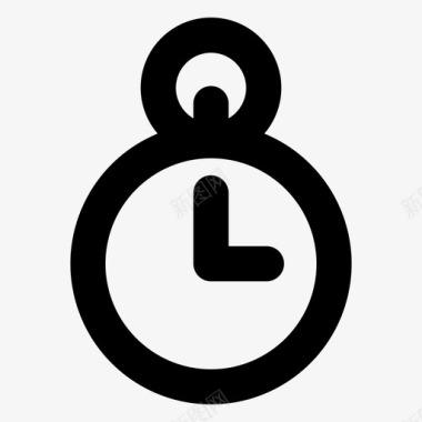 怀表时钟图形用户界面图标图标