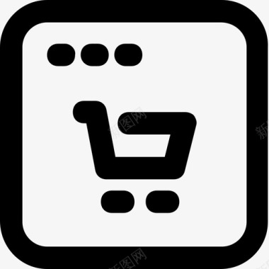 购物网站折扣电子商务图标图标