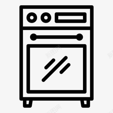 寻找东西炉子厨师家具图标图标
