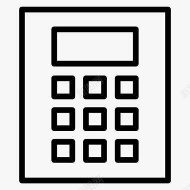 计算器图标免抠PNG计算器计算数学图标图标