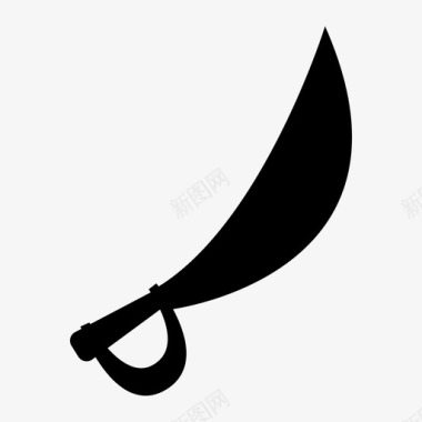 海盗剑剑大刀图标图标