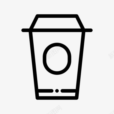 垃圾删除图标垃圾箱城市便利设施5线性图标图标